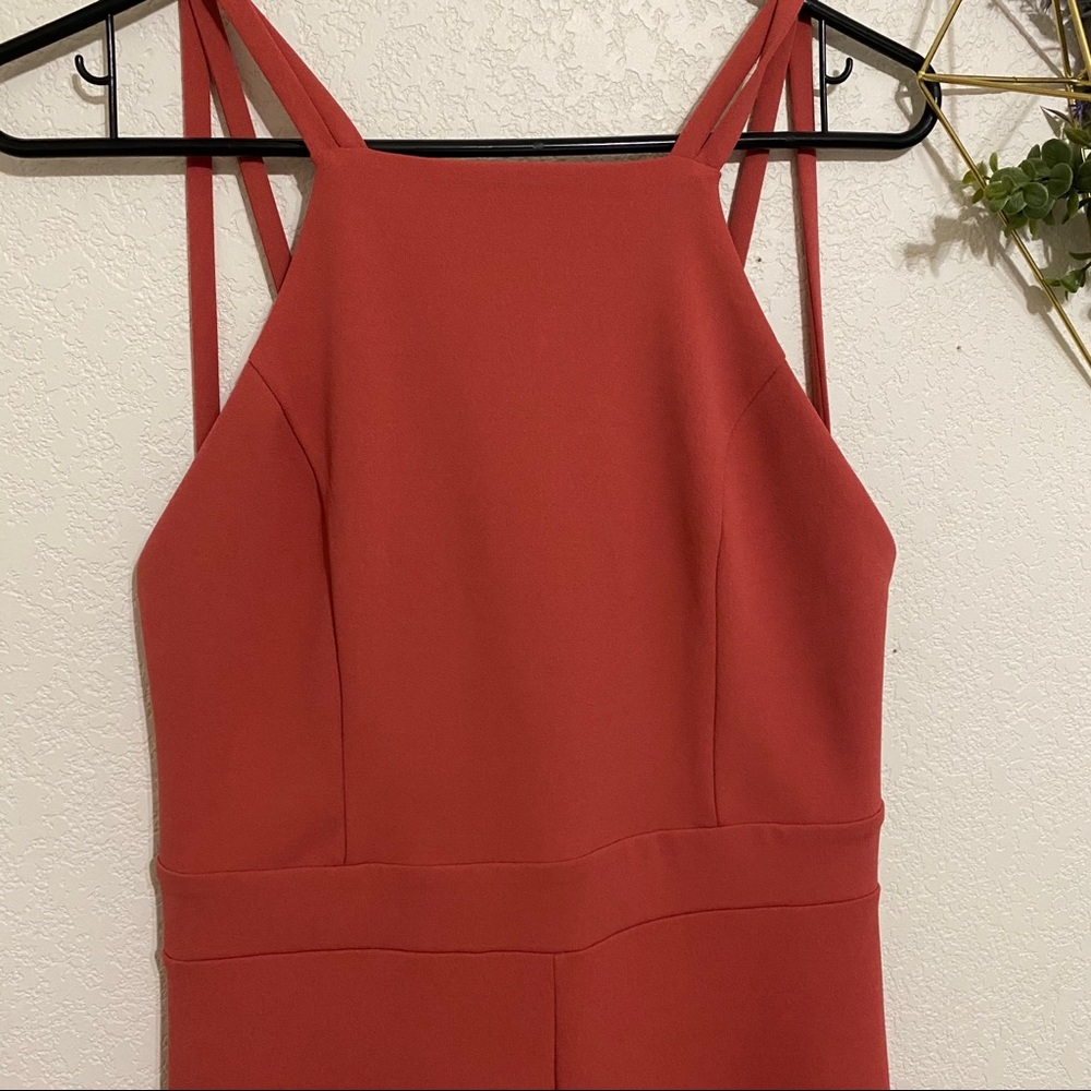 Retro fall jumpsuit